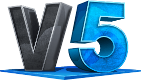 v5 projekt logotip